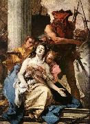 Giovanni Battista Tiepolo The Martyrdom of St Agatha France oil painting artist